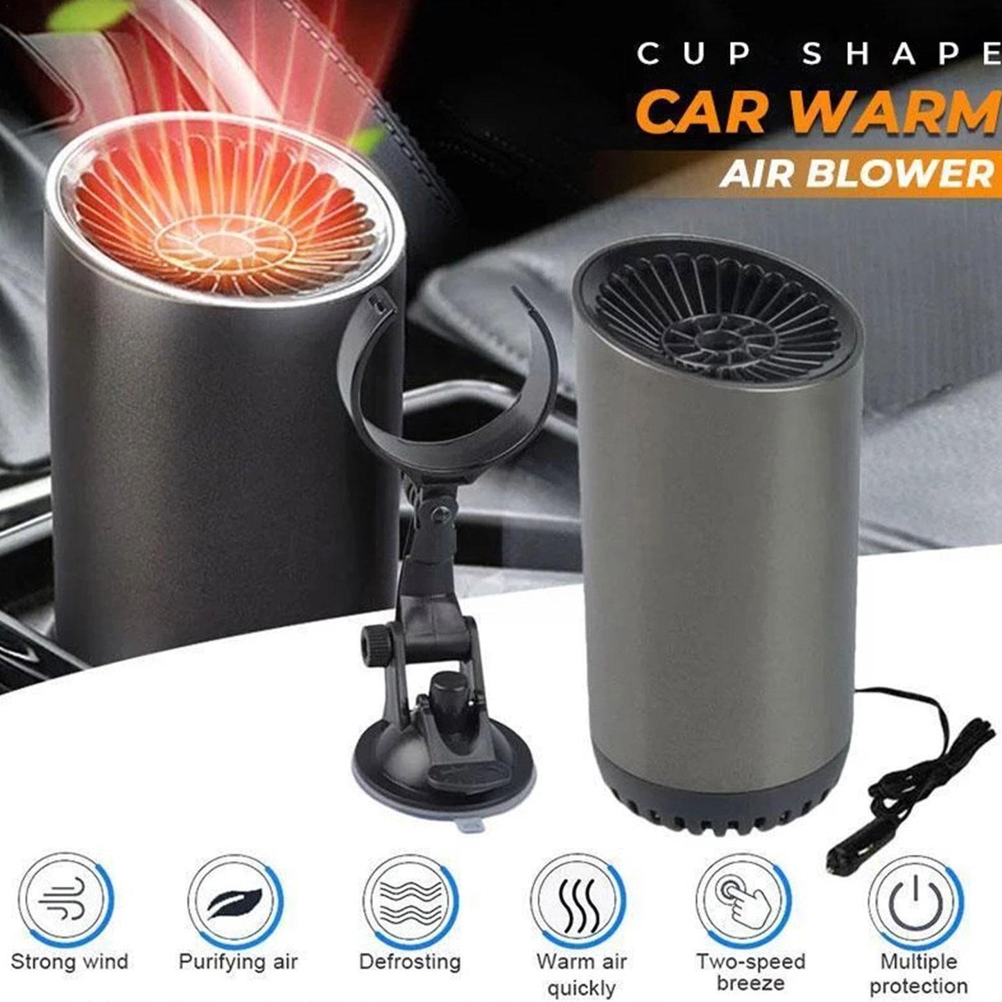 Portable Heater For Car Windshield