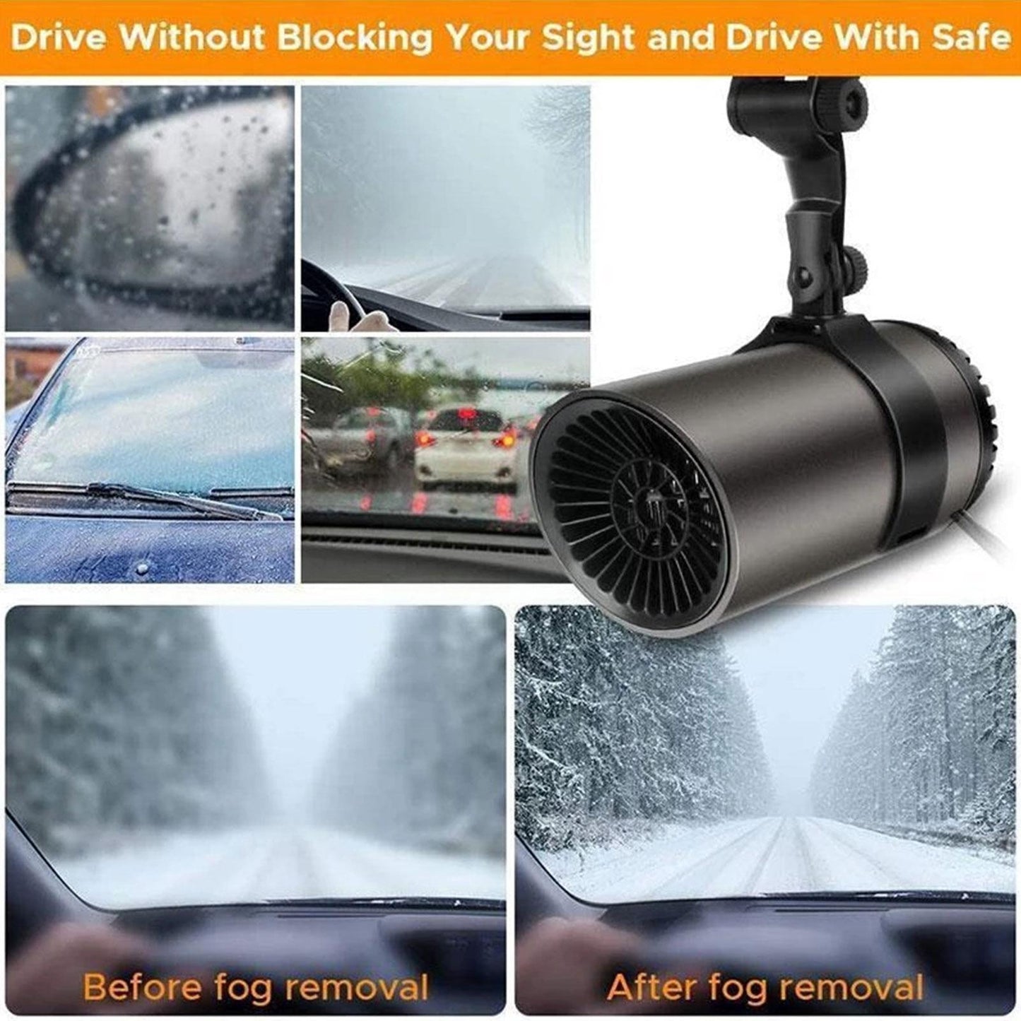 Portable Heater For Car Windshield